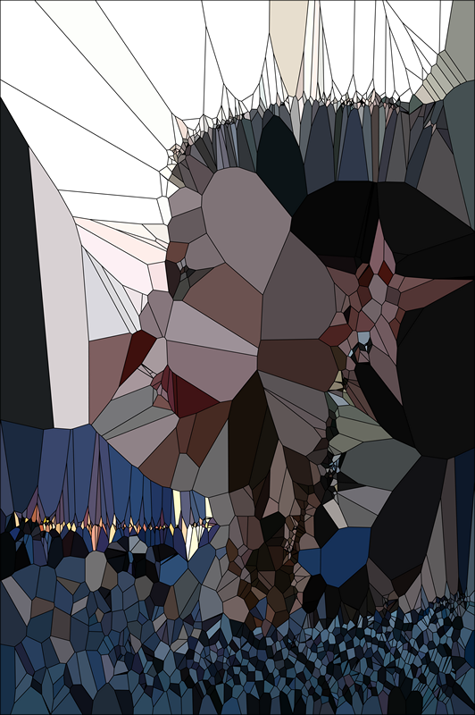 Toby Skinner Generative Art Tatiana by the Sea
