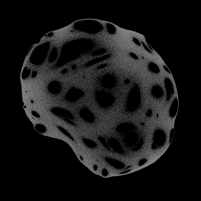 Toby Skinner Generative Art Asteroid