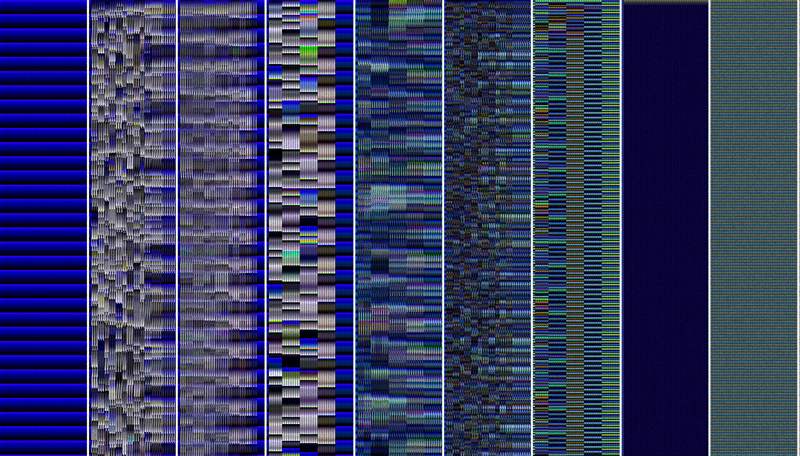 Toby Skinner Generative Art Tapestry #1